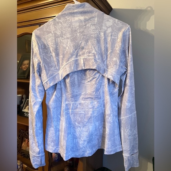 Lululemon Luon Define Jacket Eternal White Wave sz 10 - Picture 7 of 8